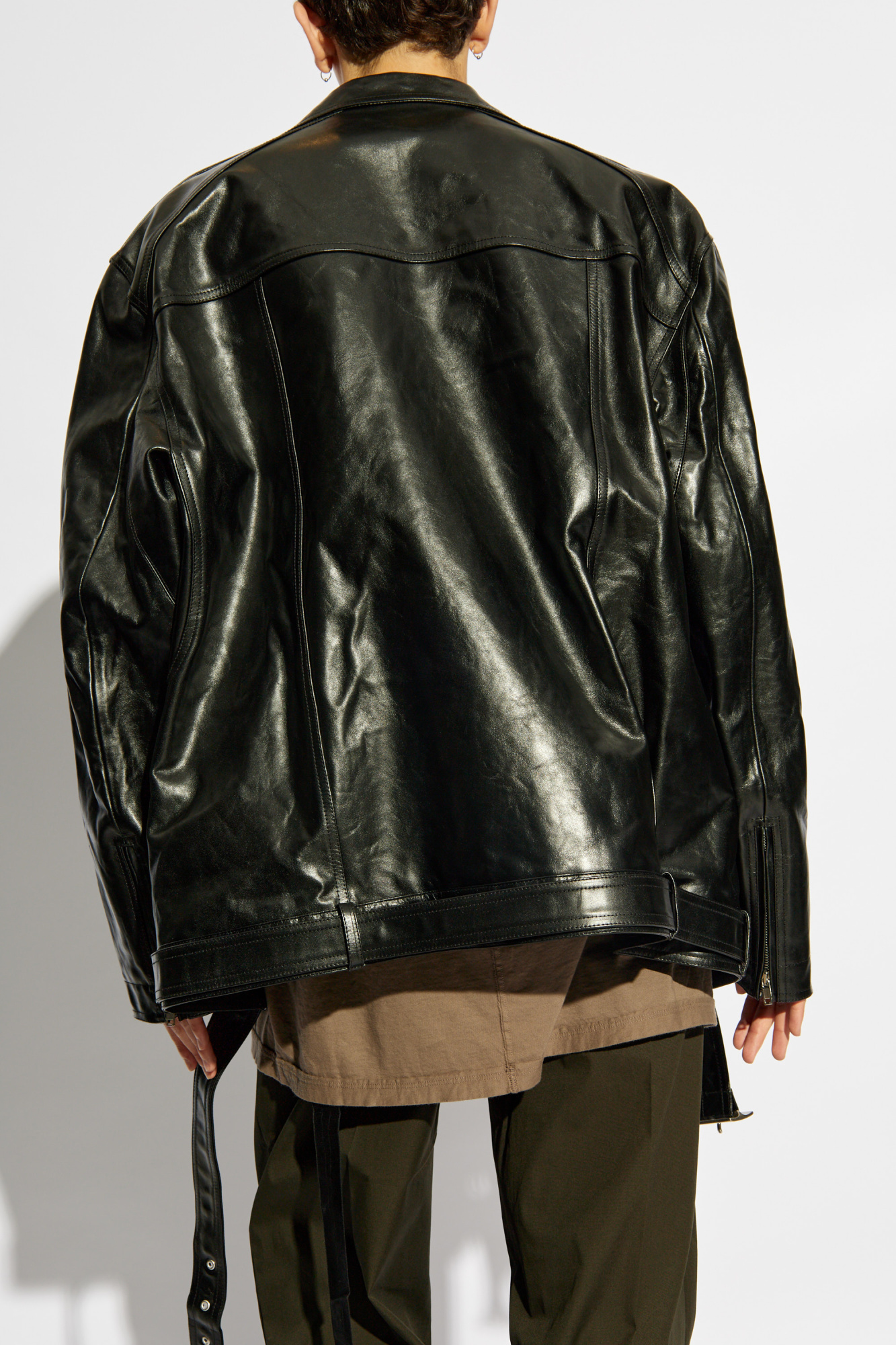 panelled down puffer jacket Grey - SchaferandweinerShops